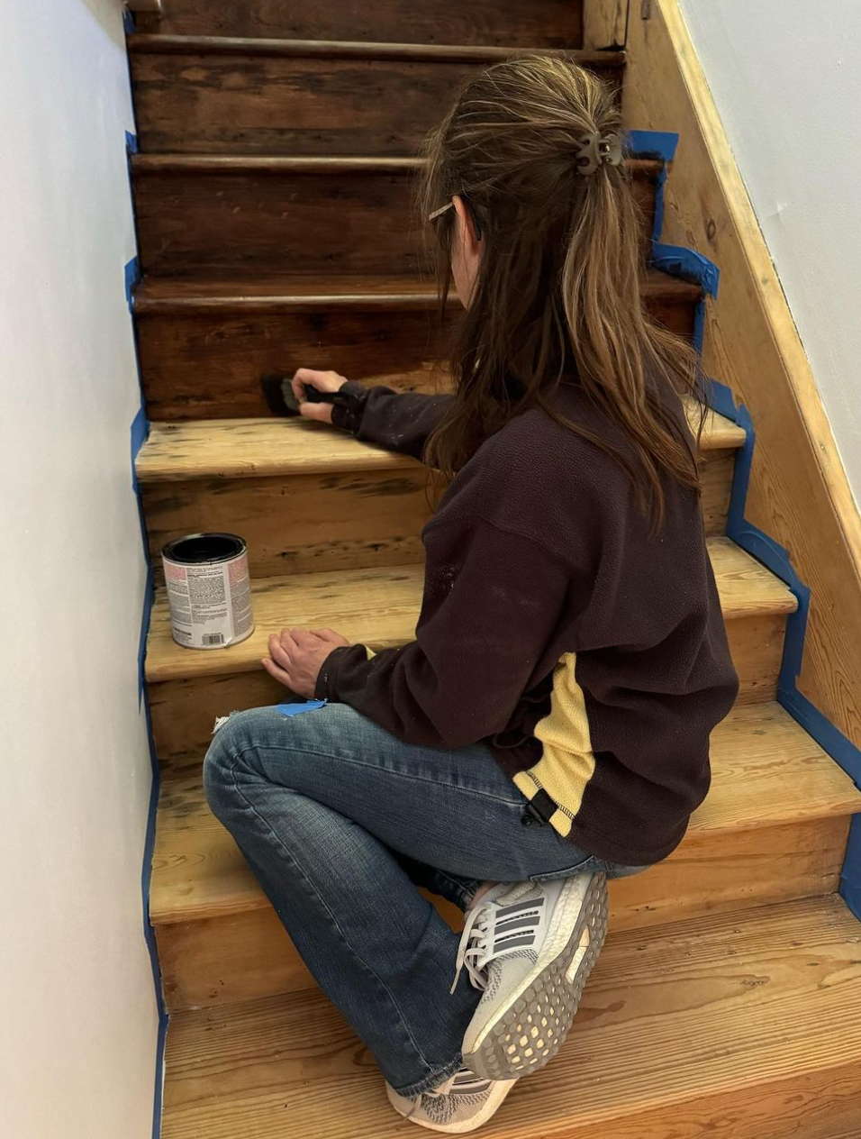 Breathing New Life into Old Stairs: Refinishing the Farmhouse Steps